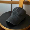 Did Nothing Today cap in washed black