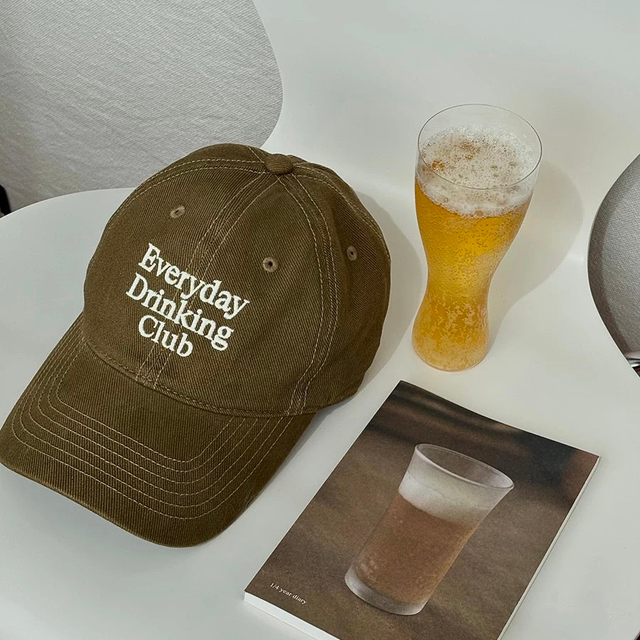 Everyday Drinking Club Embroidered Baseball Cap