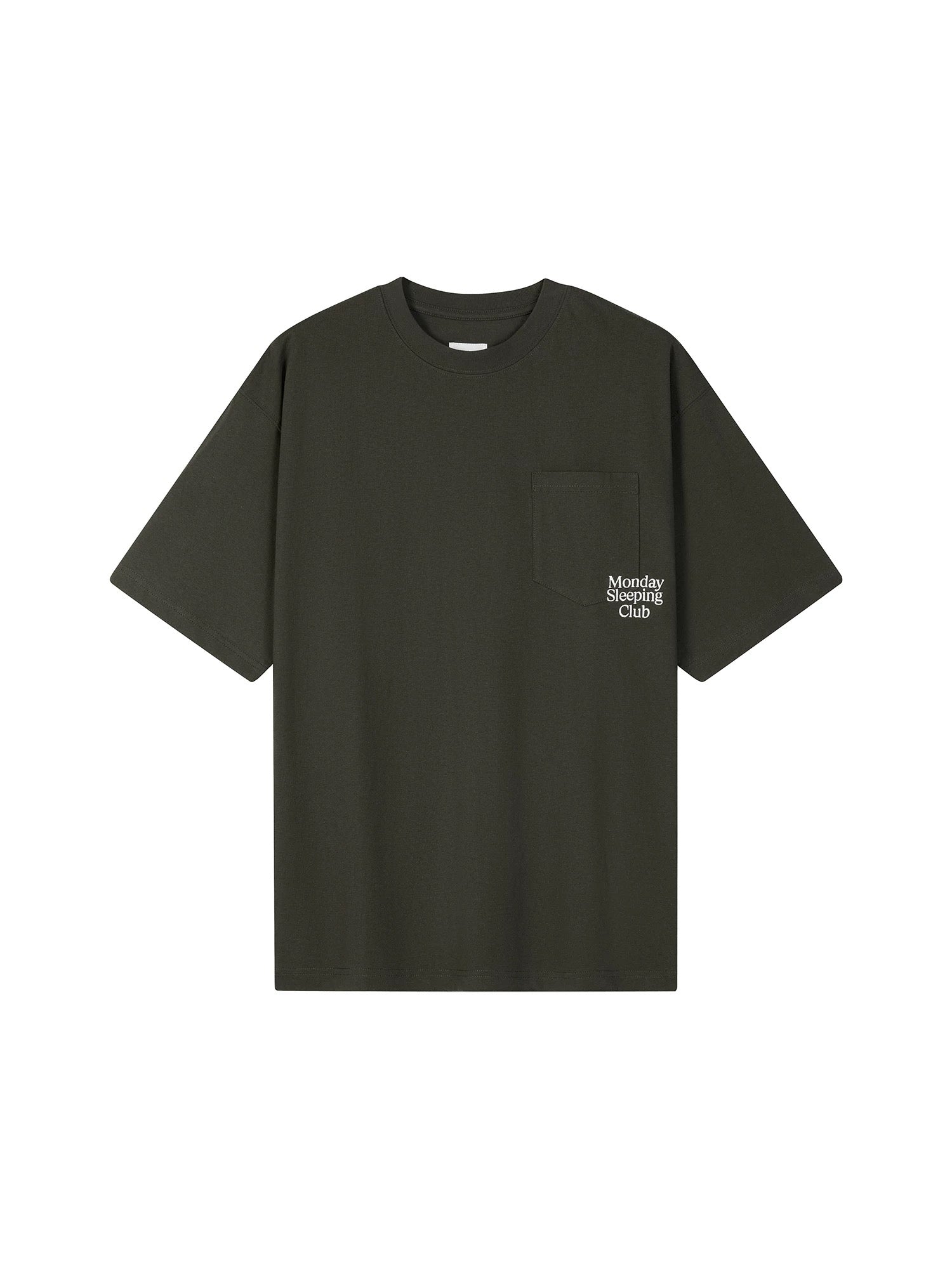 Monday Sleeping Club Classic Logo Embroidered Pocket T-Shirt