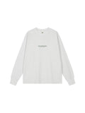 Monday Sleeping Club sleepy puppy long-sleeve tee, front